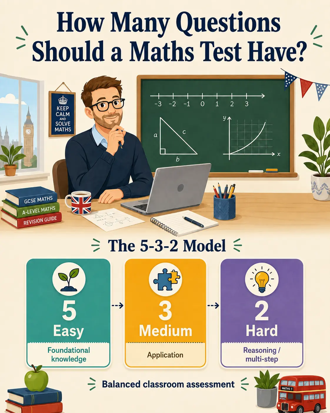 How Many Questions Should a Maths Test Have?