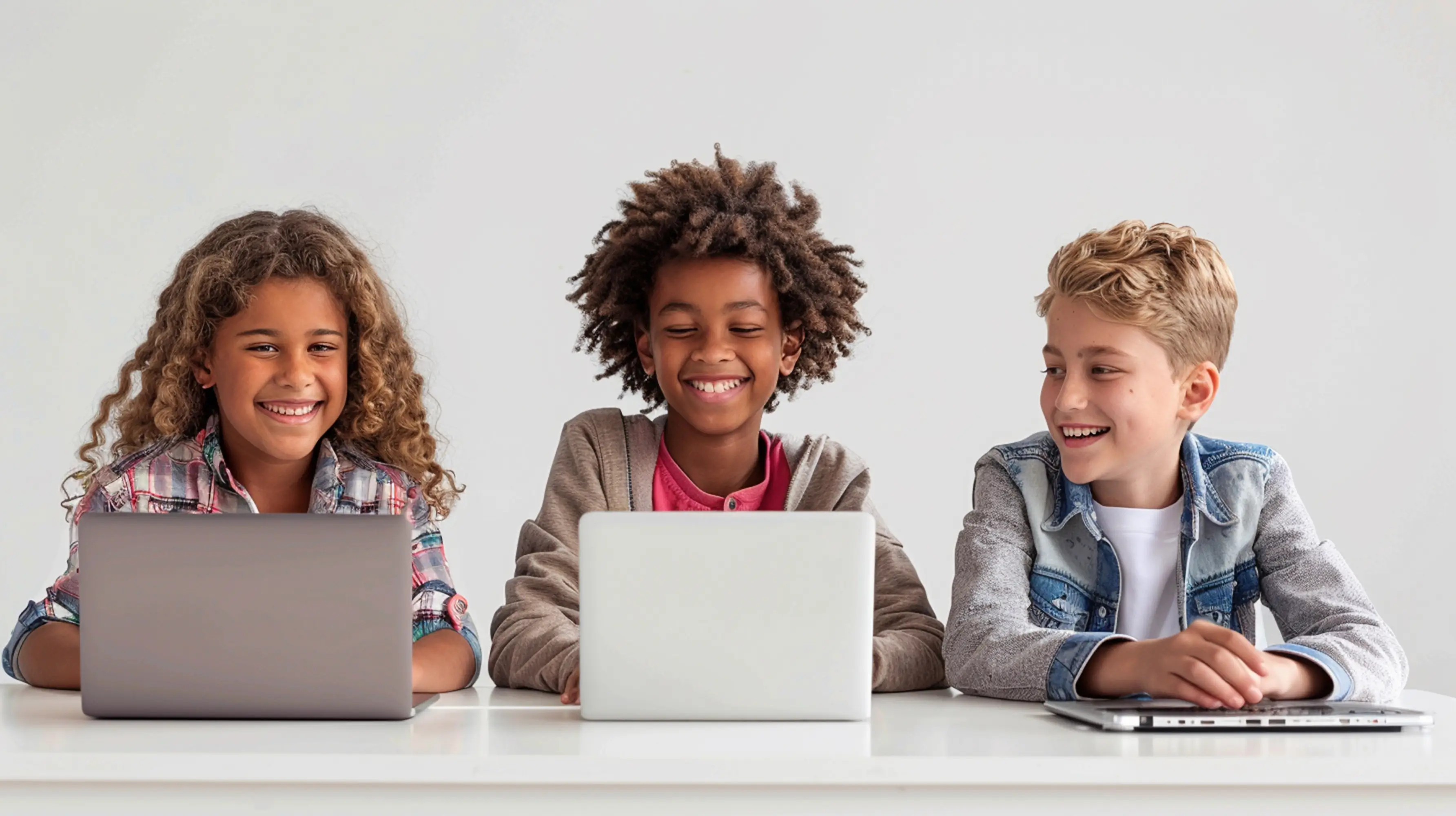 Students working with maths and using Mathquizily to improve their skills